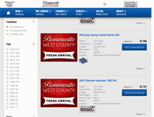 Tablet Screenshot of bommaritowestcounty.com